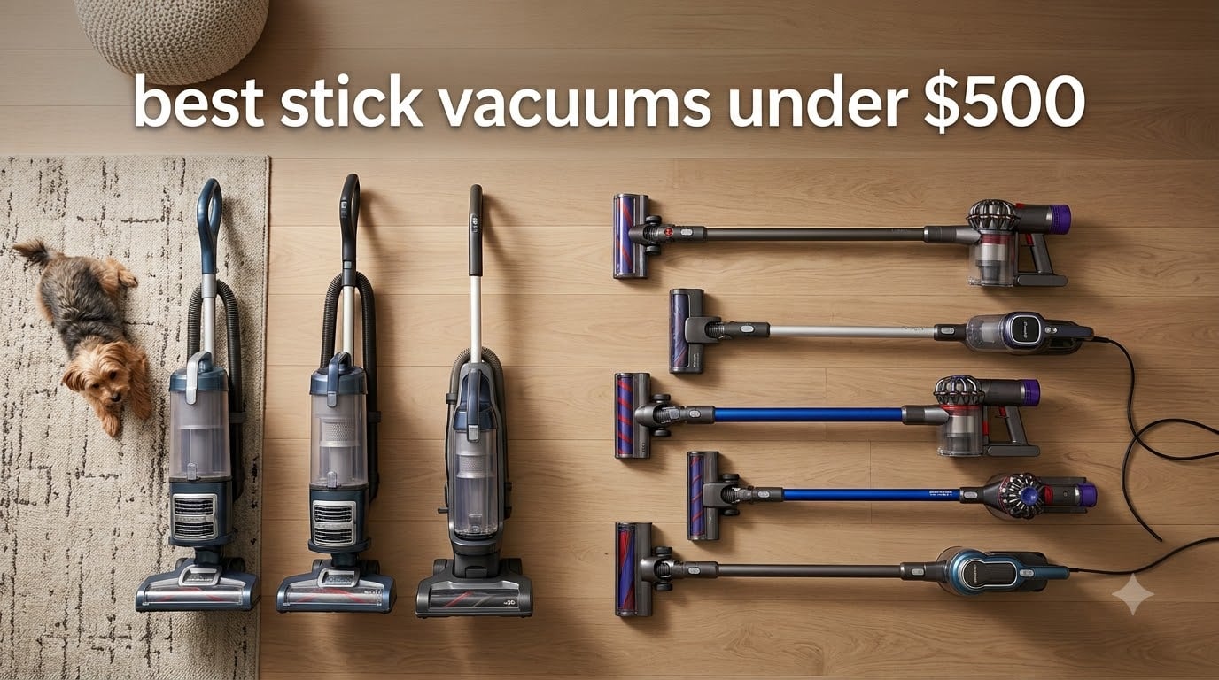 best stick vacuums under $500