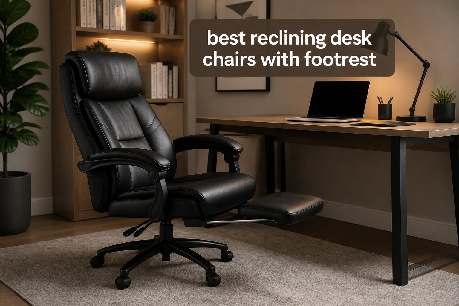 best reclining desk chairs with footrest