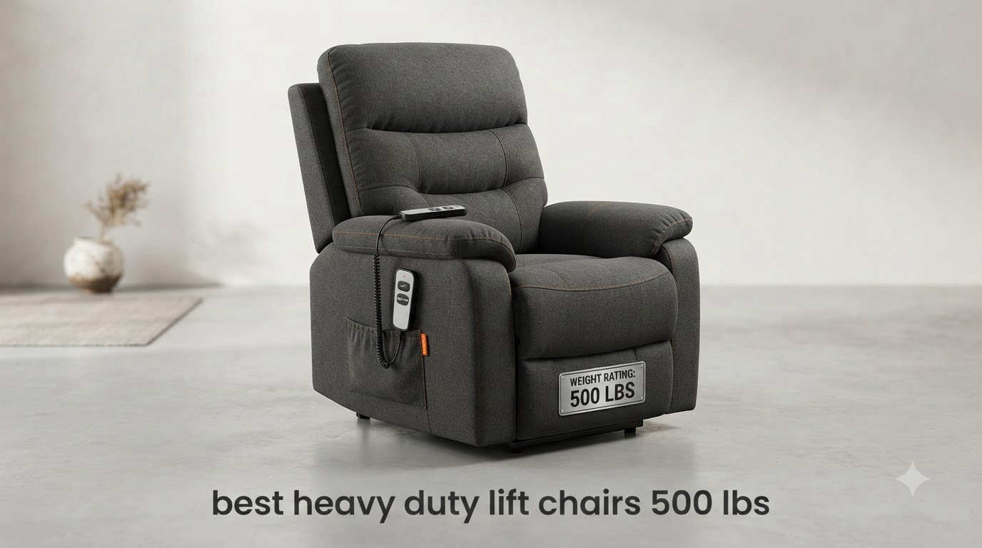 best heavy duty lift chairs 500 lbs
