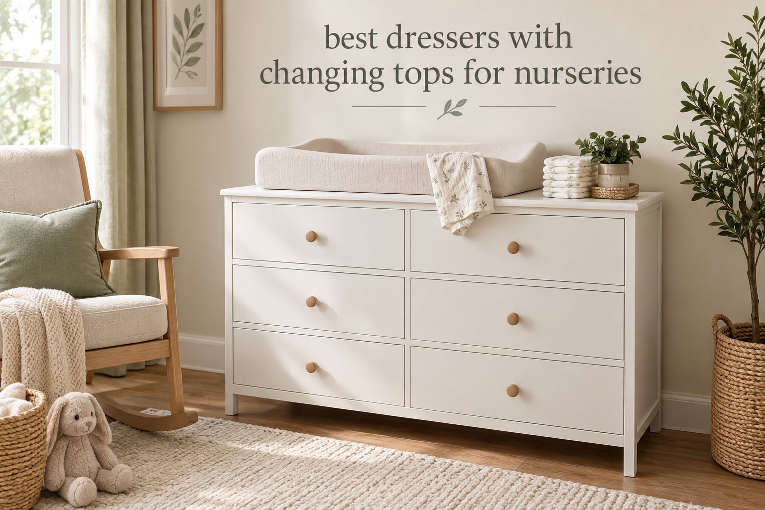 best dressers with changing tops for nurseries