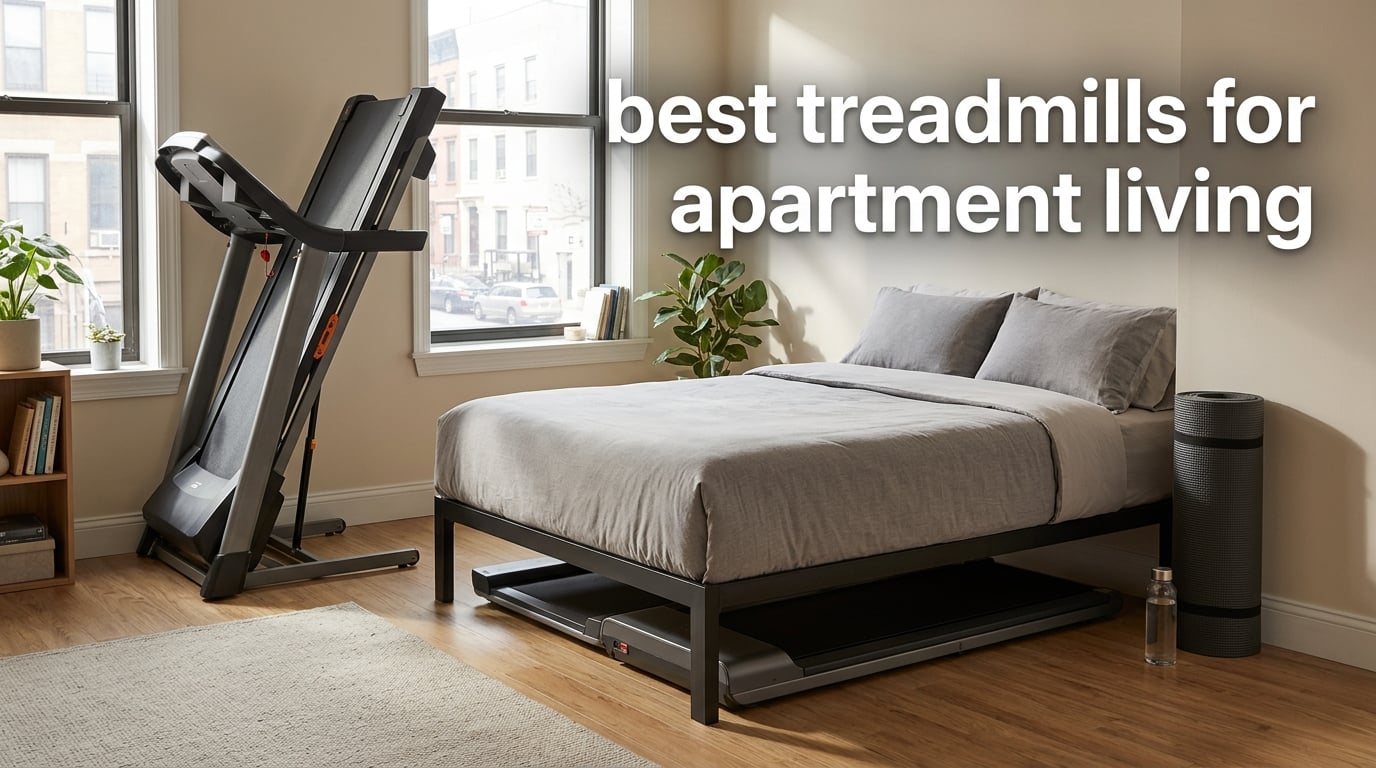 best treadmills for apartment living