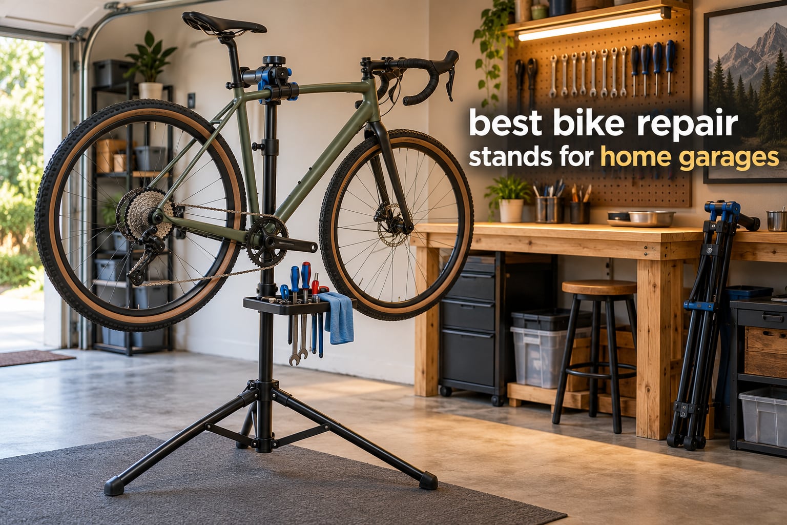 best bike repair stands for home garages