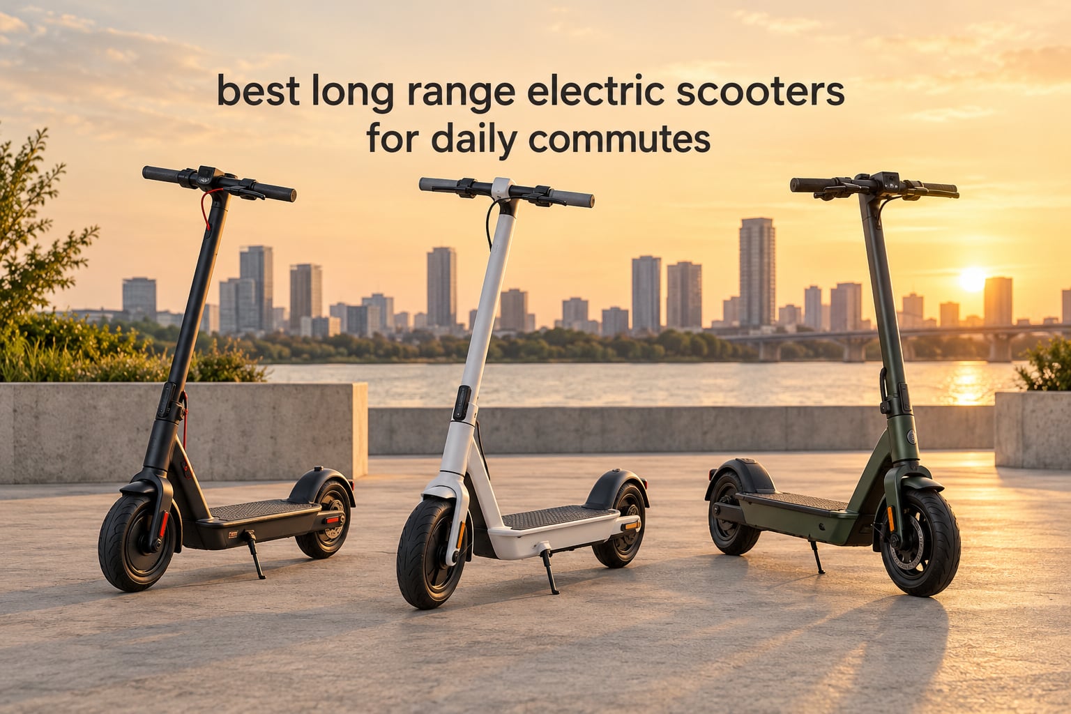 best long range electric scooters for daily commutes